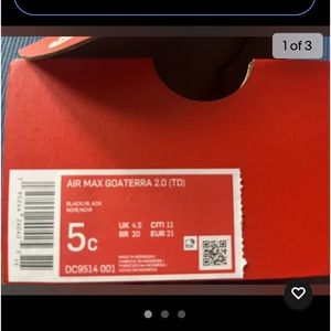 Air max Baby sneakers